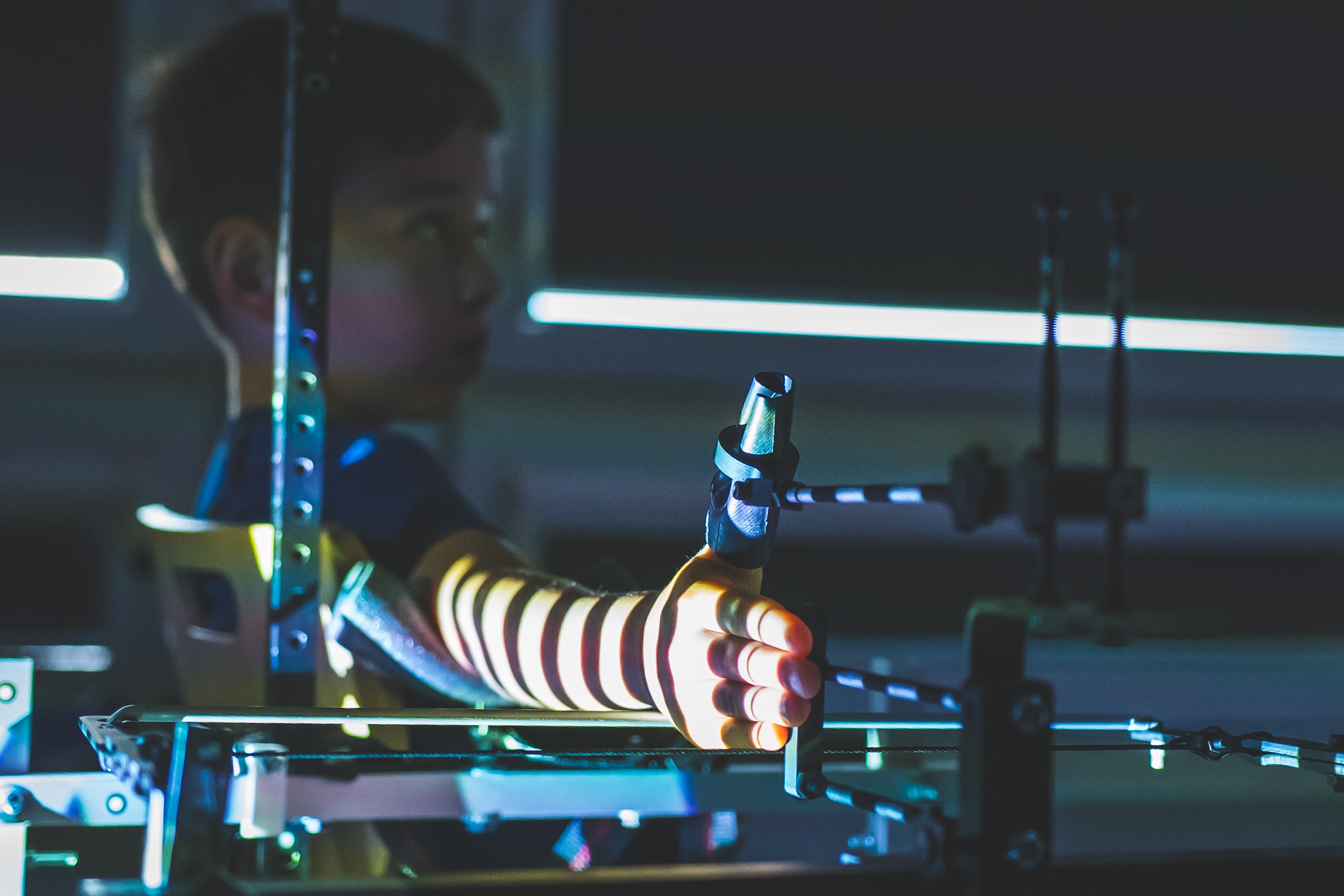 Skanowanie 3D ręki pacjenta